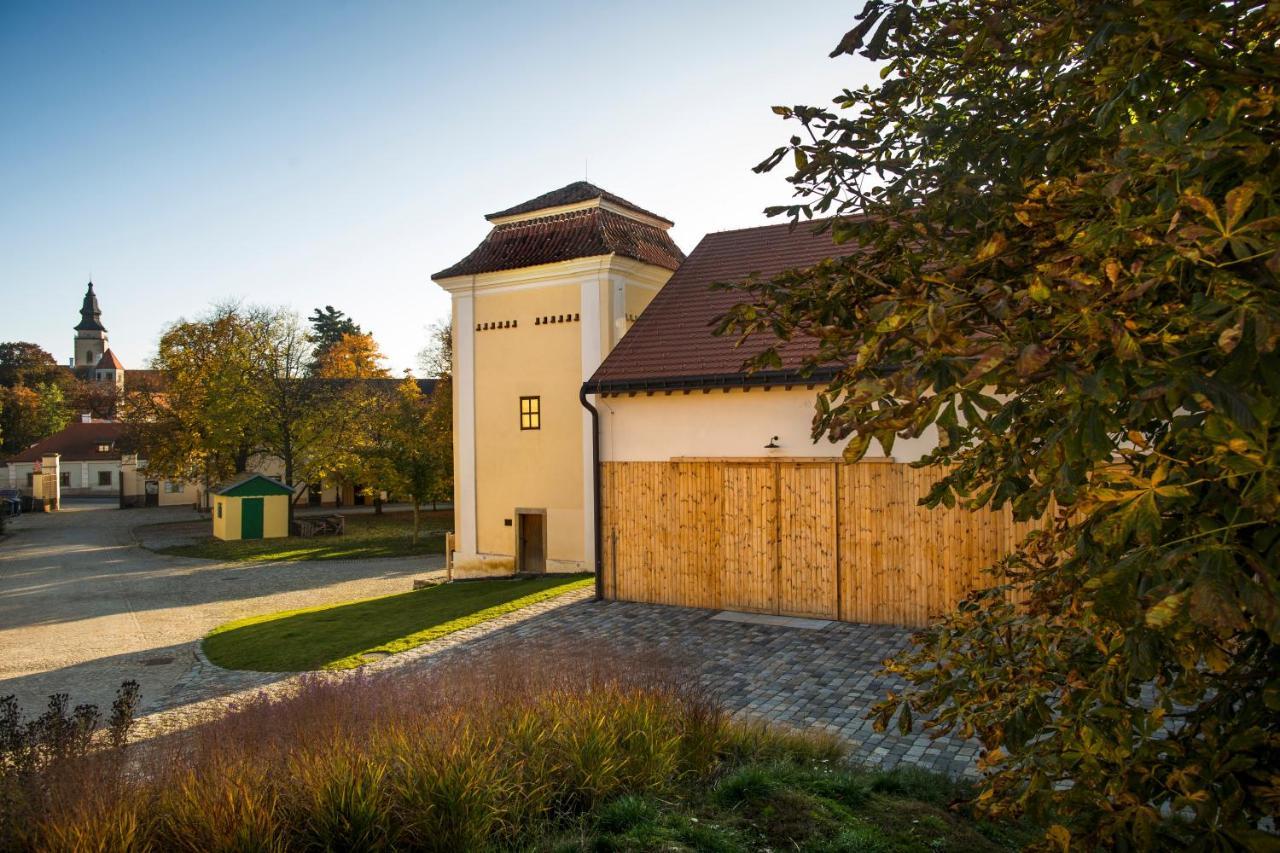 Penzion Pansky Dvur Telč Buitenkant foto