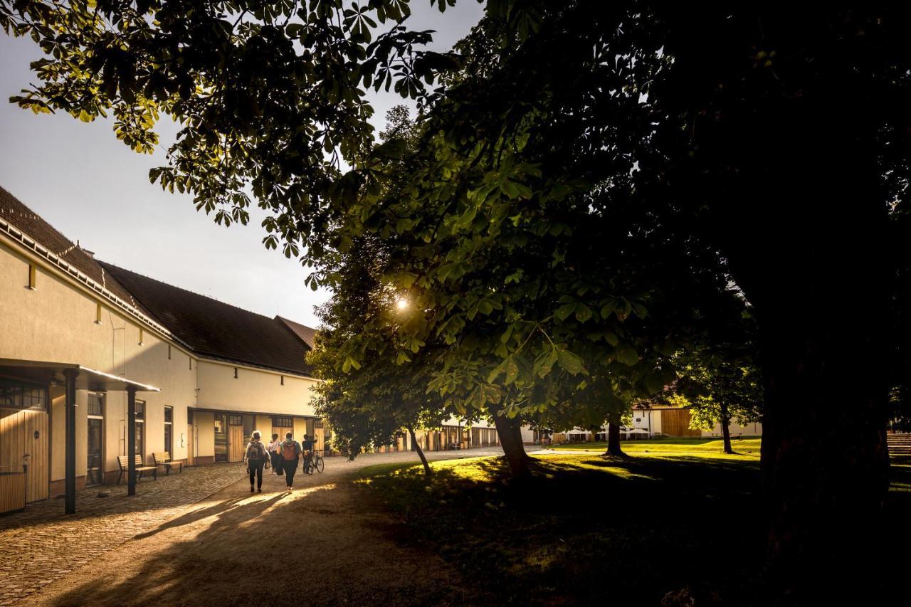 Penzion Pansky Dvur Telč Buitenkant foto