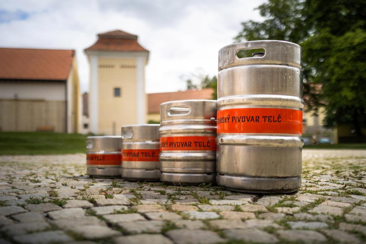 Penzion Pansky Dvur Telč Buitenkant foto