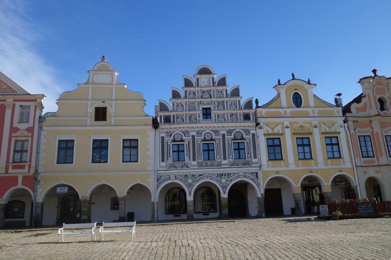 Penzion Pansky Dvur Telč Buitenkant foto